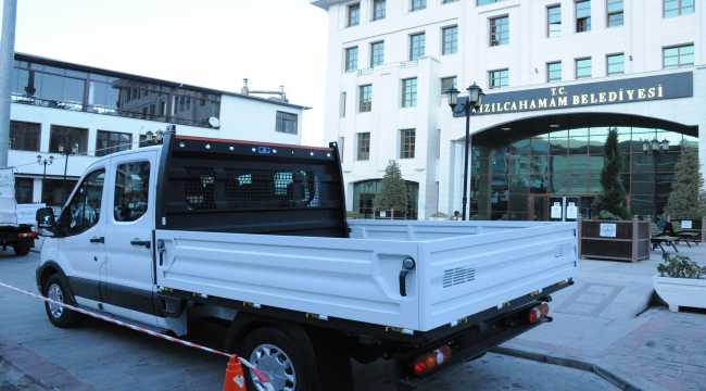 Kızılcahamam Belediyesi araç filosunu güçlendiriyor