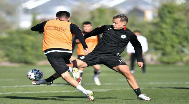 Konyaspor, Fenerbahçe maçının hazırlıklarına başladı