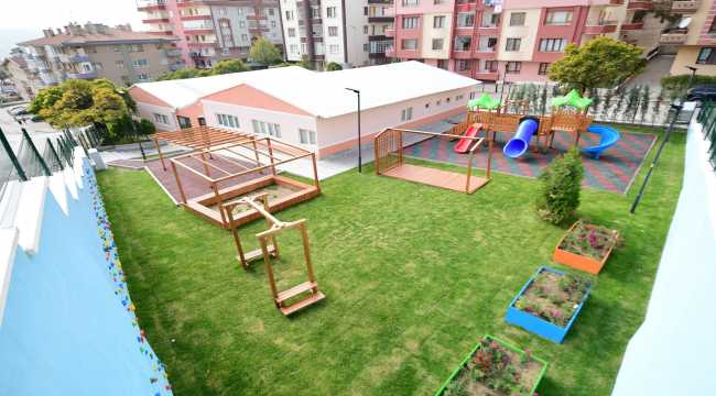 Mamak Belediyesi kreşi açılış için gün sayıyor