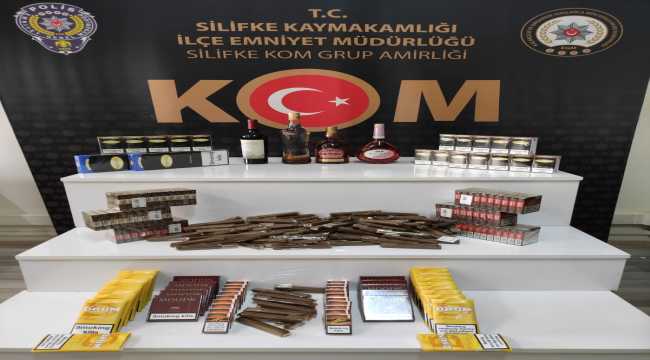 Mersin'de kaçakçılık operasyonu
