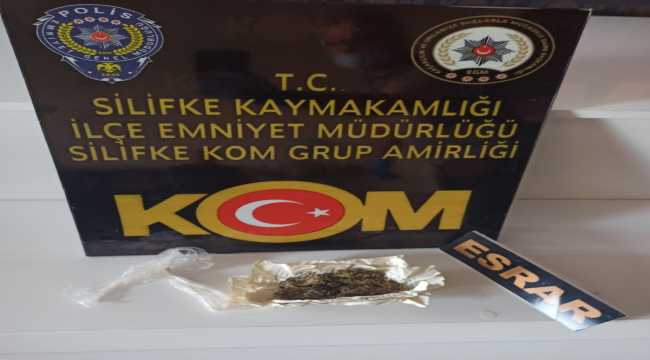 Mersin'de uyuşturucu operasyonu: 2 gözaltı
