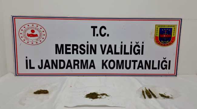 Mersin'de uyuşturucu operasyonunda yakalanan 2 zanlıdan biri tutuklandı