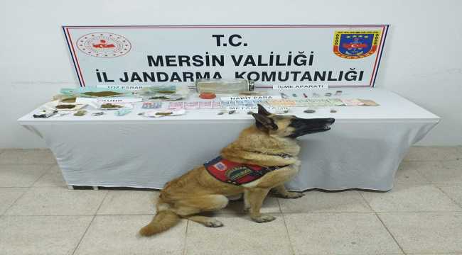 Mersin'de uyuşturucu operasyonunda yakalanan 4 zanlıdan 1'i tutuklandı