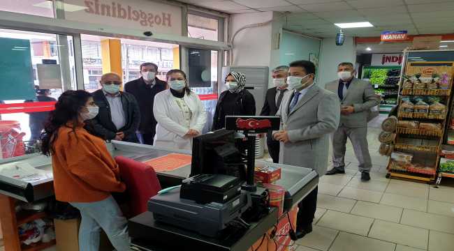 Mersin ve Osmaniye'de Kovid-19 tedbirleri denetlendi