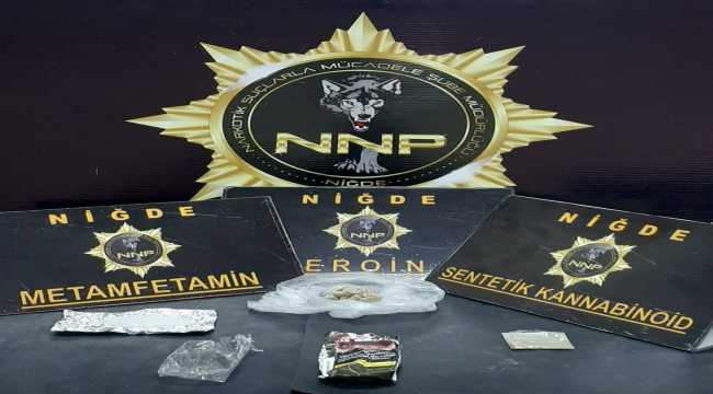 Niğde'de uyuşturucu operasyonları: 5 gözaltı