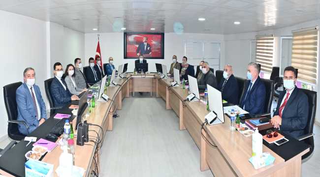 Osmaniye'de Pandemi Değerlendirme Toplantısı yapıldı