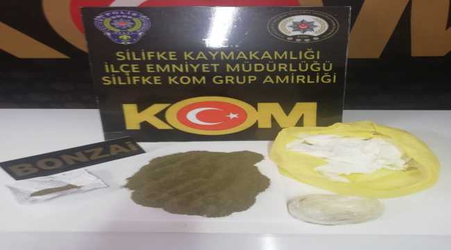 Silifke'de uyuşturucu bulunan otomobildeki şüpheli gözaltına alındı
