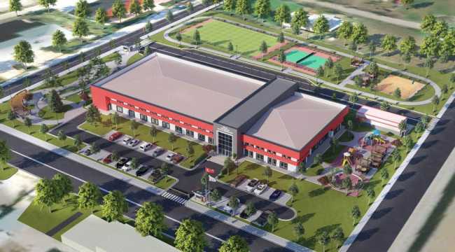 Sivas'ta yeni itfaiye binası inşa ediliyor 