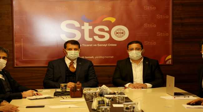 Sivas Valisi Ayhan, STSO toplantısına konuk oldu 