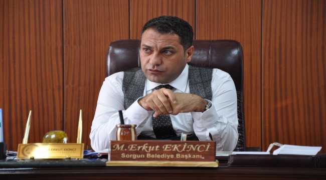Sorgun Belediye Başkanı Ekinci'nin Kovid-19 testi pozitif çıktı