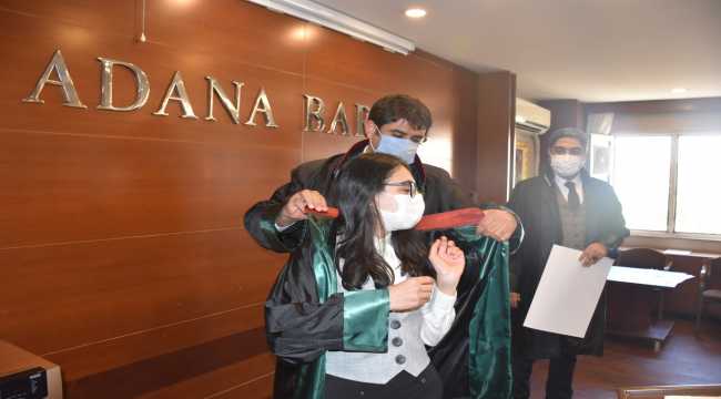 Adana Barosu’nda ruhsat töreni