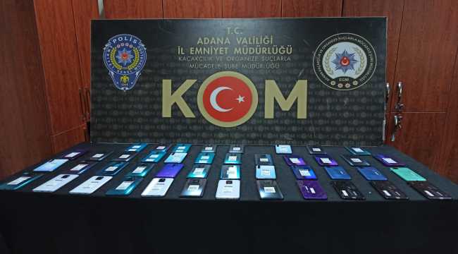 Adana'da kaçakçılık operasyonu: 13 gözaltı