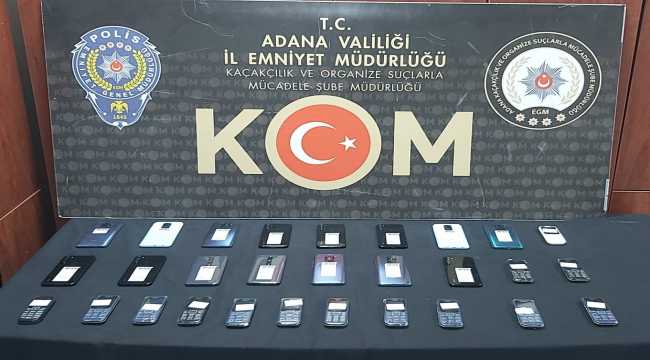 Adana'da kaçakçılık operasyonunda 2 kişi gözaltına alındı