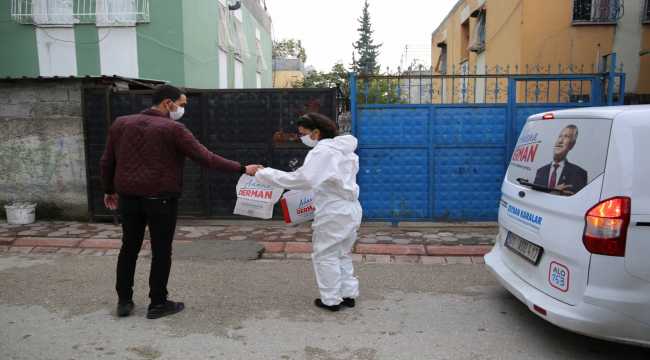 Kovid-19 hastalarına yemek desteği