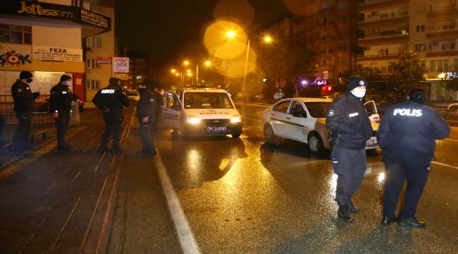 'Dur' ihtarına uymayan sürücü yakalandı