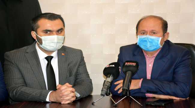 AK Parti Kırıkkale Milletvekili Can'dan İl Başkanı Kaplan'a ziyaret