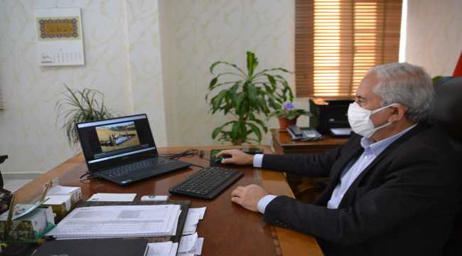 Andırın Kaymakamı Güneş ile Belediye Başkanı Doğan AA'nın 