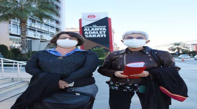 Antalya'da eşini darbeden sanığın yargılanmasına başlandı