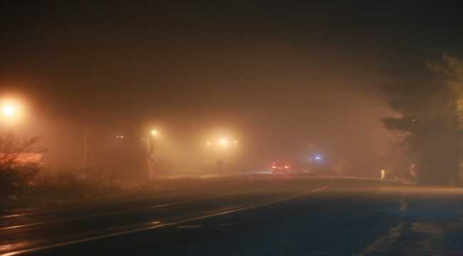 Antalya'da sis etkili oldu
