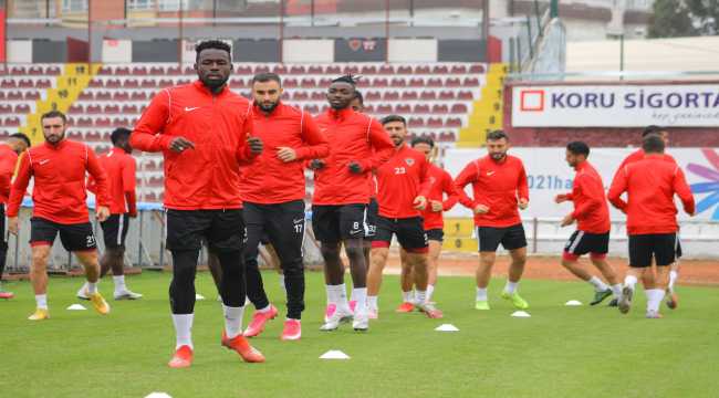Atakaş Hatayspor, Fatih Karagümrük maçının hazırlıklarını tamamladı