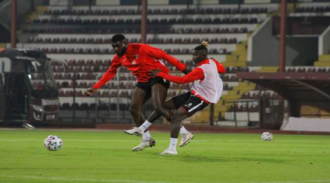 Atakaş Hatayspor, Galatasaray maçının hazırlıklarını sürdürdü