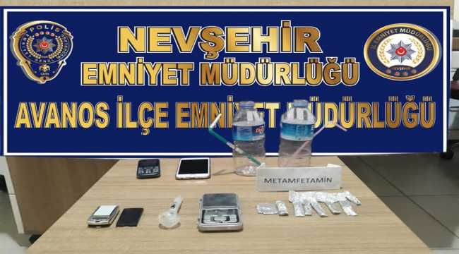 Avanos'ta polisten kaçan şüpheli kovalamaca sonucu yakalandı