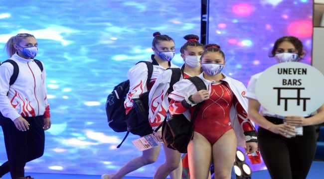 Avrupa Kadınlar Artistik Cimnastik Şampiyonası'nda takım finali heyecanı 