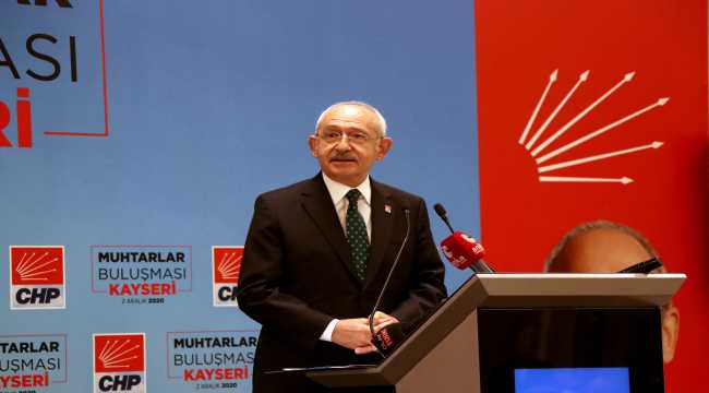 Kılıçdaroğlu, Kayseri'de muhtarlarla buluştu
