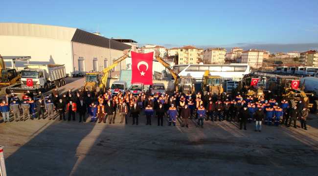 Çubuk Belediyesi kışa hazır 