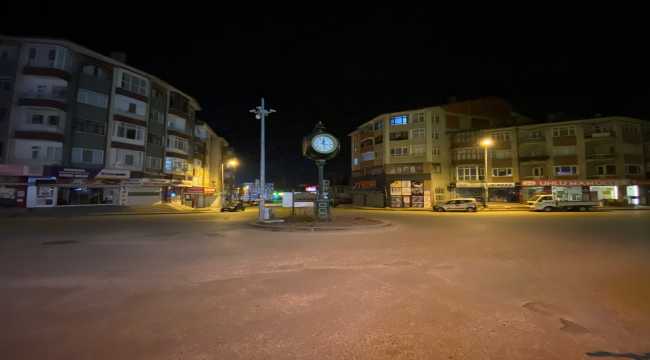 Çubuk’ta hafta sonu sokağa çıkma kısıtlamalarına uyuldu