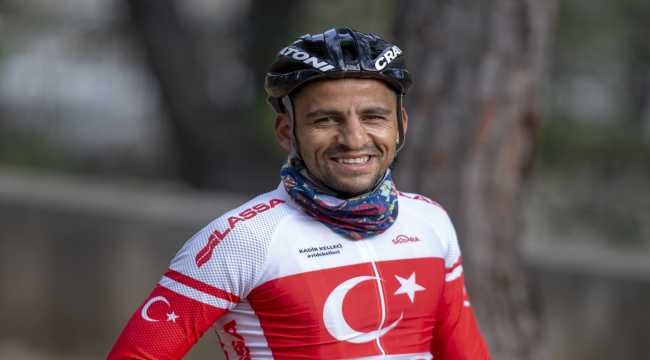 Dağ bisikletinin şampiyonu Kadir Kelleci'nin hedefi dünya sıralamasındaki yerini korumak