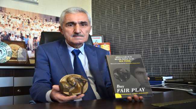 Dünya Fair Play Ödülü alan ilk Türk sporcu İsmet Karababa'dan 