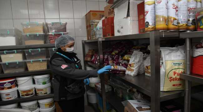 Erciyes'teki işletmelerde gıda denetimi yapıldı