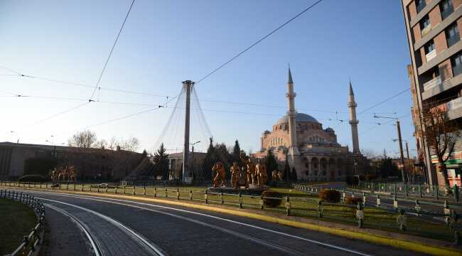 Eskişehir'de sokağa çıkma kısıtlamasına uyuluyor