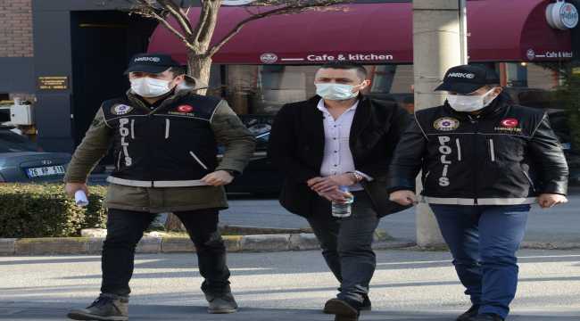 Eskişehir'de uyuşturucu şüphelisi 1 kişi yakalandı