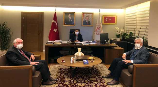 Güdül Belediye Başkanı Muzaffer Yalçın'dan ziyaret