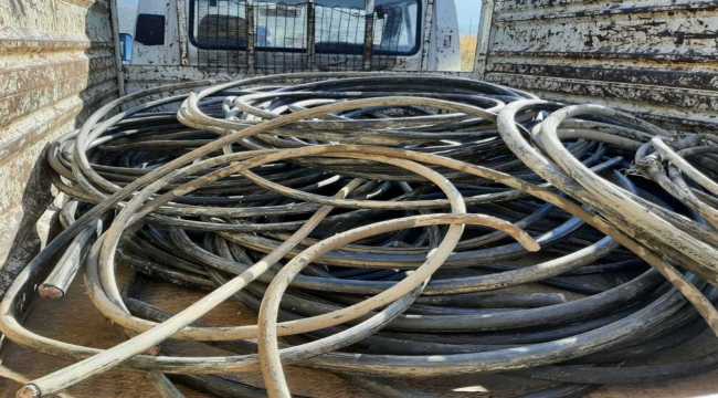 Hatay'da kablo çaldıkları iddia edilen 3 şüpheli gözaltına alındı 