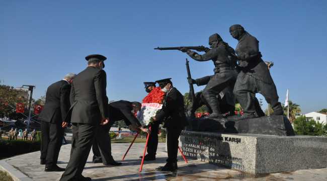 Hatay'da Milli Mücadele'de ilk kurşunun atılışının 102. yıl dönümü kutlandı