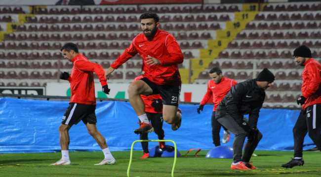 Hatayspor, Antalyaspor maçı hazırlıklarını tamamladı