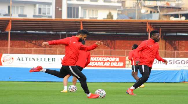 Hatayspor, Trabzonspor maçının hazırlıklarını tamamladı