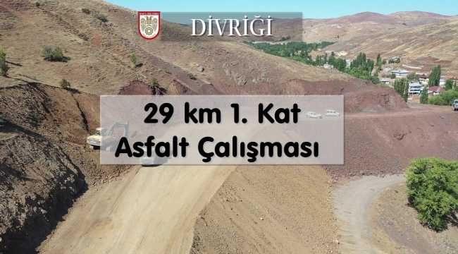 İl Özel İdaresi Divriği'de 14,8 milyon lira yatırım yaptı