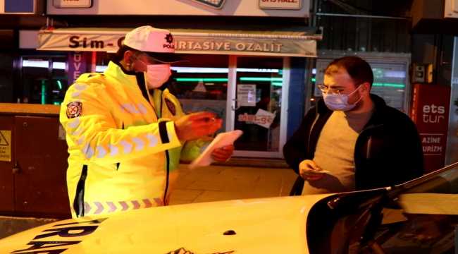 Yasağa uymayan kişiye para cezası verildi