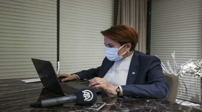 İYİ Parti Genel Başkanı Akşener, AA'nın 