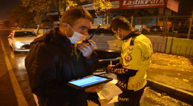 Kahramanmaraş'ta ehliyetsiz ve alkollü sürücü yakalandı