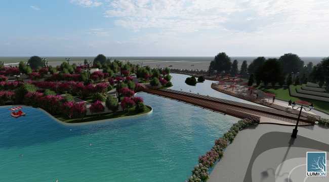 Şehir Parkı'nda çalışmalar sürüyor