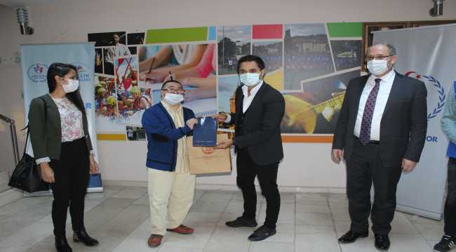 Karapınar'da engelliler unutulmadı