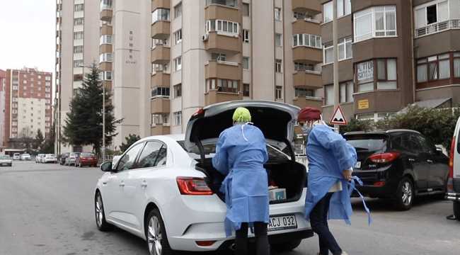 Kayseri Büyükşehir Belediyesinden sağlık çalışanlarına araç ve personel desteği