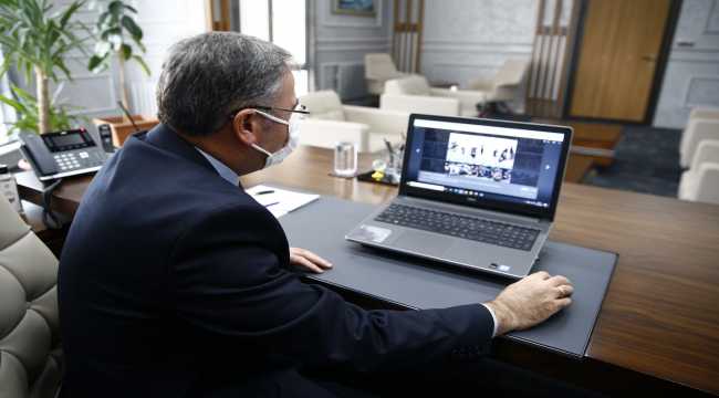 Kayseri'de belediye başkanları, AA'nın 