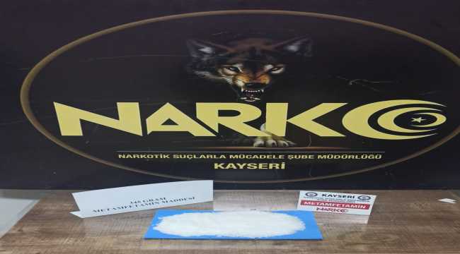 Kayseri'de uyuşturucu operasyonu: 1 gözaltı