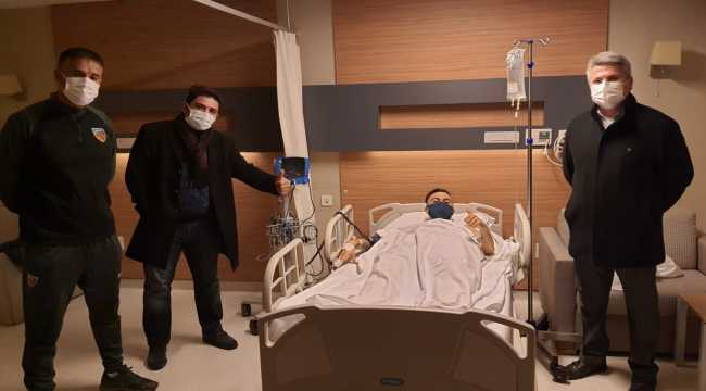 Kayserispor'da Campanharo, 3 hafta sahalardan uzak kalacak